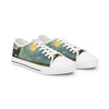 Men's Sneakers - Wolves, Flowers, Moon Design, Fashion Footwear, Low Top Sneakers, Casual Shoes, Stylish Footwear (L202501)