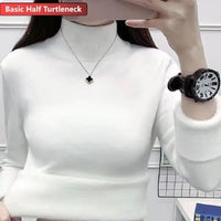 Turtleneck Winter Sweater Women