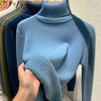 Turtleneck Winter Sweater Women