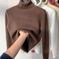 Turtleneck Winter Sweater Women