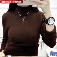 Turtleneck Winter Sweater Women