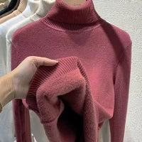 Turtleneck Winter Sweater Women