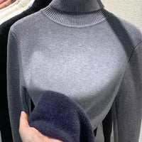 Turtleneck Winter Sweater Women