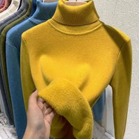 Turtleneck Winter Sweater Women