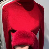 Turtleneck Winter Sweater Women