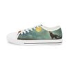 Men's Sneakers - Wolves, Flowers, Moon Design, Fashion Footwear, Low Top Sneakers, Casual Shoes, Stylish Footwear (L202501)