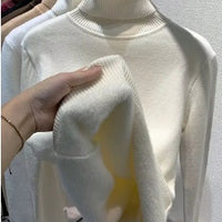 Turtleneck Winter Sweater Women