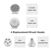 Facial Cleansing Brush Sonic (4 Heads)