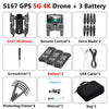 GPS Drone With Camera 5G RC Quadcopter DD167