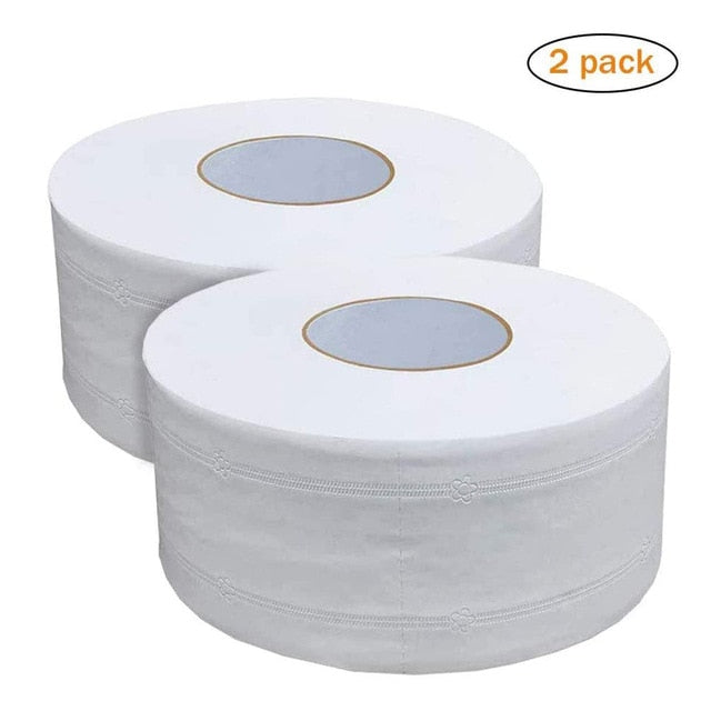 2 Rolls Toilet Tissue (Jumbo Set)