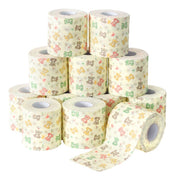 12PCS Household Bathroom Toilet Paper Napkins