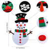 Christmas Decorations  X9207 "Snowman" Size: 19.7x39.4 inch/50x100cm