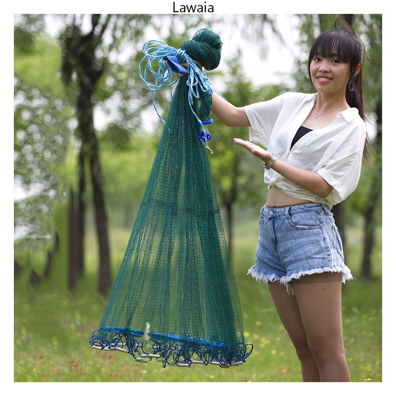 Automatic Foldable Fishing Net Trap 6/8/12/16 Holes