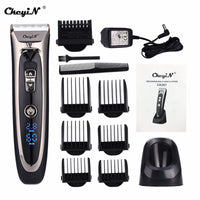 Rechargeable Electric Hair Clipper Combo
